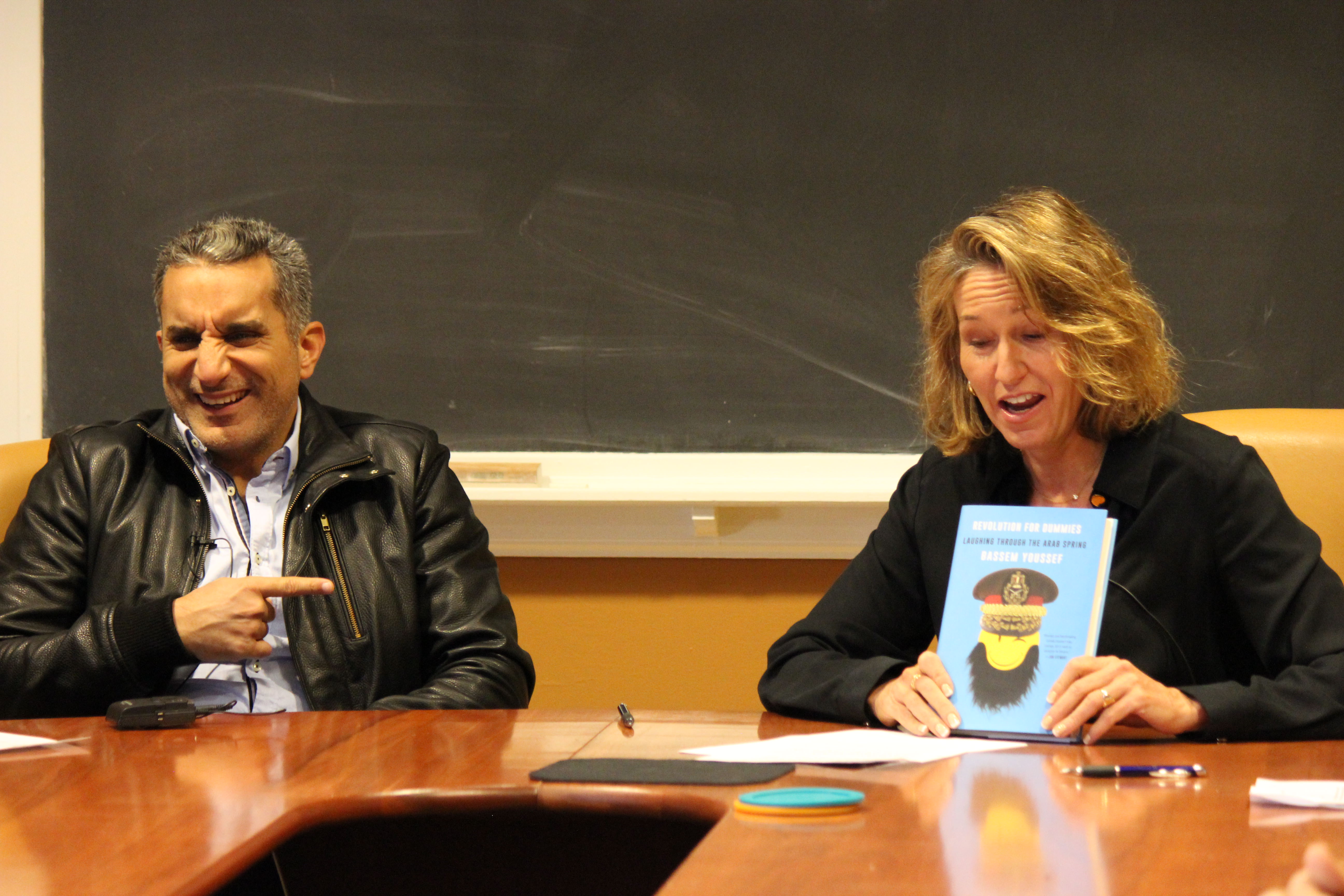 McClennen hosts Bassem Youssef