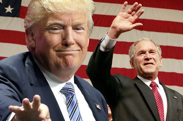 Like a double dose of Dubya: Donald Trump’s presidency will be like the George W. Bush disaster — only worse